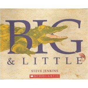 Big and Little Steve Jenkins Paperback Book Scholastic